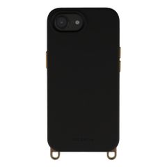 Selencia Rivièra Backcover mit MagSafe mit abnehmbaren Haken Apple iPhone 17e / 16e - Velvet Black