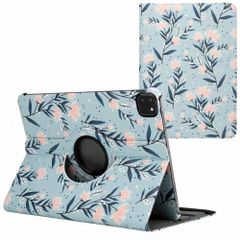 imoshion 360° drehbare Design Klapphülle Apple iPad Pro 11 (2022 / 2021 / 2020 / 2018) - Flowers