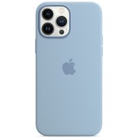 Apple Silikon-Case MagSafe für das Apple iPhone 13 Pro Max - Blue Fog