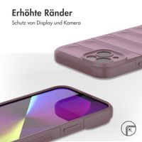 imoshion EasyGrip Back Cover für das iPhone 14 - Violett