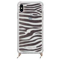 My Jewellery Design Soft Case Kordelhülle iPhone Xs Max - Zebra