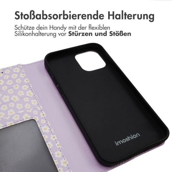 imoshion ﻿Design Klapphülle für das iPhone 12 (Pro) - White Daisy