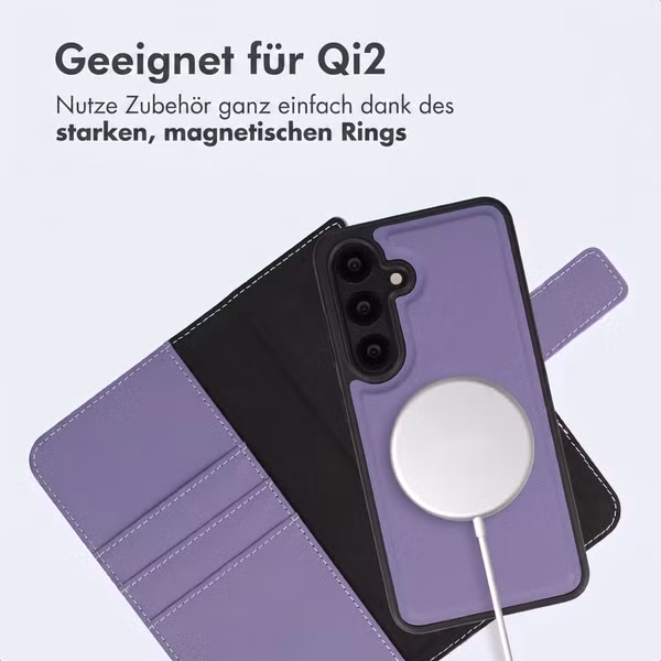 imoshion Herausnehmbare 2-in-1 Luxus-Bookcase Samsung Galaxy S25 - Violett