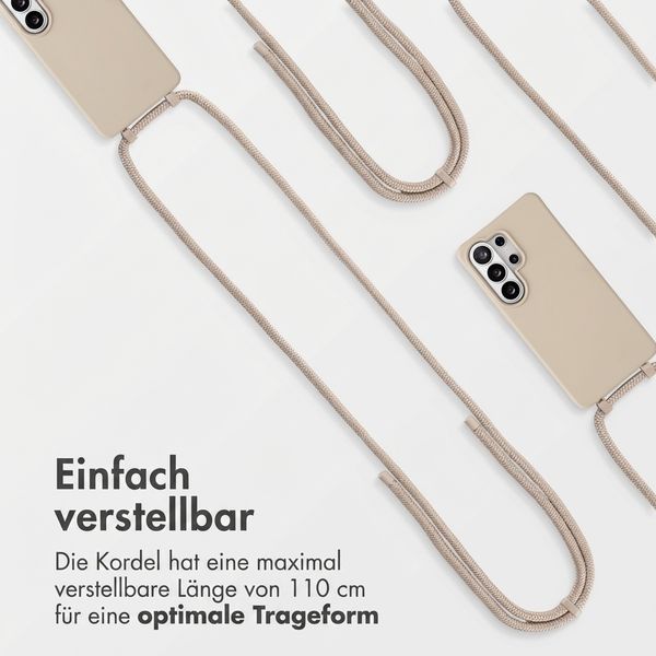 imoshion Color Backcover mit abnehmbarem Handykette und MagSafe Samsung Galaxy S26 Ultra - Nude