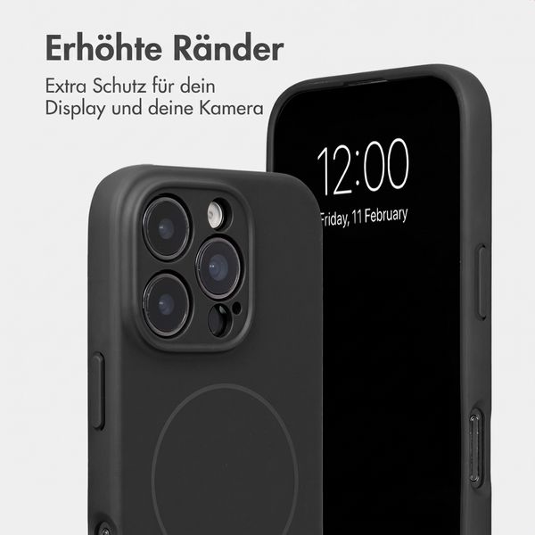 Accezz Grip Backcover mit MagSafe Apple iPhone 16 Pro - Schwarz