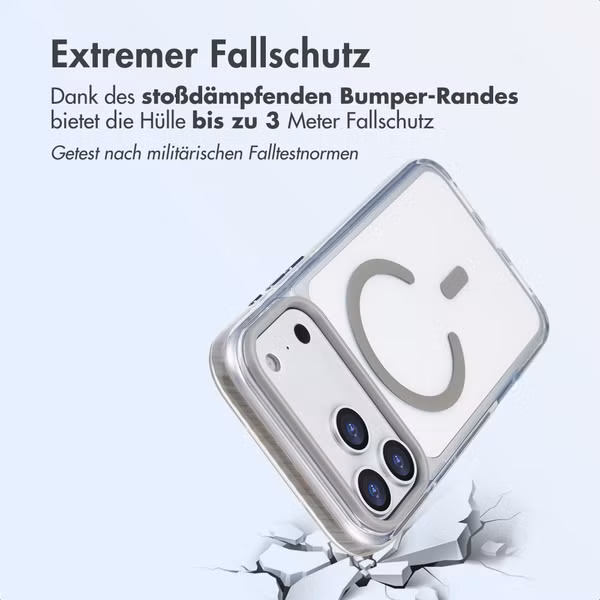 imoshion Combat MagSafe Hülle Apple iPhone 17 Pro Max - Grau