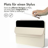 imoshion Magnetic Klapphülle Apple iPad 11 (2025) 11 Zoll A16 / iPad 10 (2022) 10.9 Zoll - Beige