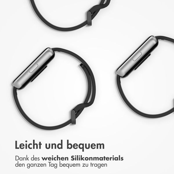 imoshion Silikonband für das Samsung Galaxy Fit 3 - Schwarz