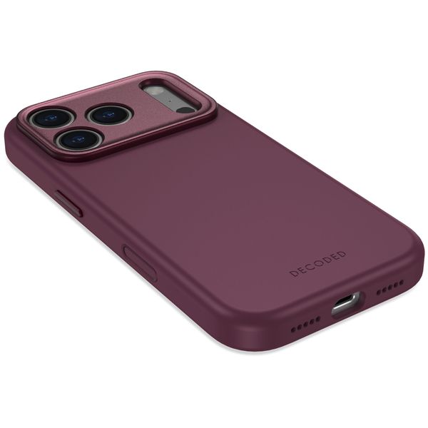 Decoded Silikon-Case MagSafe Apple iPhone 18 Pro / 17 Pro - Plum