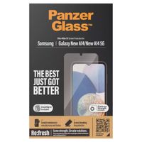 PanzerGlass Refresh Ultra-Wide Fit Anti-Bacterial Screenprotector inkl. Applikator für das Samsung Galaxy A15 (5G)