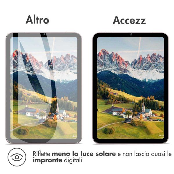 Accezz Paper Feel Screen Protector Apple iPad 9 (2021) 10.2 Zoll / iPad 8 (2020) 10.2 Zoll / iPad 7 (2019) 10.2 Zoll