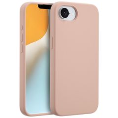 Accezz Liquid Silikoncase mit MagSafe iPhone 16e - Rosa