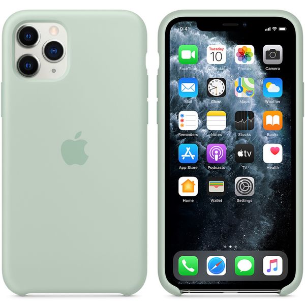 Apple Silikon-Case für das iPhone 11 Pro - Beryl