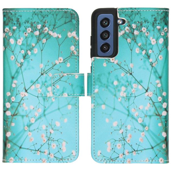 imoshion Design TPU Klapphülle Samsung Galaxy S21 FE - Blossom