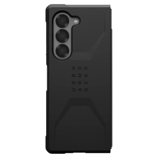 UAG Civilian Backcover für das Samsung Galaxy Z Fold 6 - Schwarz