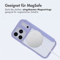 imoshion Transparente Bookcase mit MagSafe Apple iPhone 18 Pro / 17 Pro - Lila