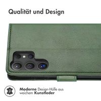 imoshion Luxuriöse Klapphülle Samsung Galaxy S25 Ultra - Grün
