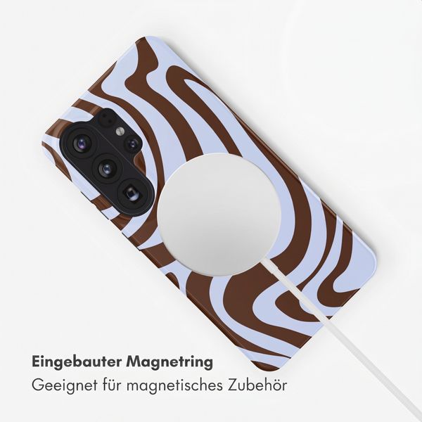 Selencia Vivid Rückabdeckung mit MagSafe Samsung Galaxy S26 Ultra - Dream Swirl Chocolate