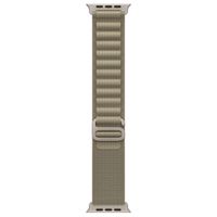 Apple Alpine Loop Band für die Apple Watch Series 1 bis 10 / SE / Ultra (2) (44/45/46/49 mm) - Größe M - Olive