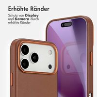 Accezz MagSafe Leather Backcover Apple iPhone 17 Pro Max - Sienna Brown