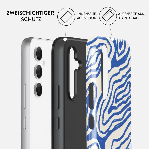 Burga Tough Back Cover für das Samsung Galaxy A55 - Seven Seas