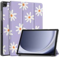 imoshion Design Trifold Klaphülle Samsung Galaxy Tab A11 Plus / A9 Plus - Flowers Distance