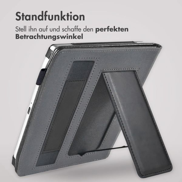 imoshion Klapphülle Sleepcover mit strap und stand für das Pocketbook Era Color - Schwarz