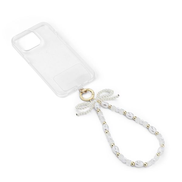 iDeal of Sweden Wristlet Strap - Pearl Bow