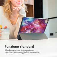 imoshion Design Trifold Klaphülle Realme Pad - Space