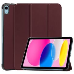 imoshion Trifold Klapphülle Apple iPad 11 (2025) 11 Zoll A16 / iPad 10 (2022) 10.9 Zoll - Bordeaux