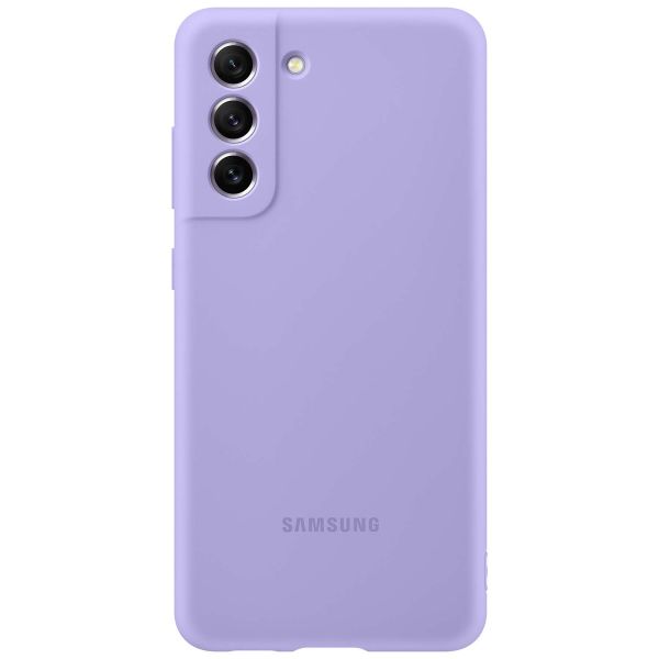 Samsung Original Silikon Cover für das Galaxy S21 FE - Lavender