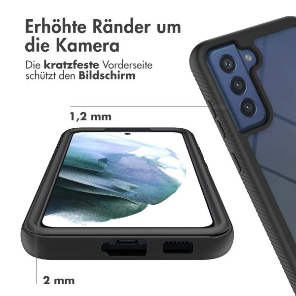 imoshion 360° Full Protective Case für das Samsung Galaxy S21 FE - Schwarz