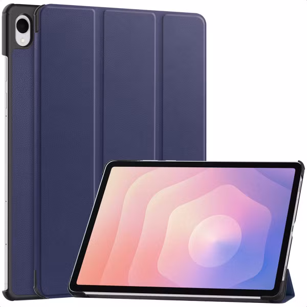 imoshion Trifold Klapphülle Samsung Galaxy Tab S11 - Dunkelblau