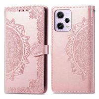 imoshion Mandala Klapphülle Xiaomi Redmi Note 12 Pro Plus - Rosé gold