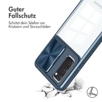 imoshion Back Cover mit Kameraschieber Samsung Galaxy S20 FE - Dunkelblau