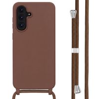 imoshion SilikonHülle mit Band Samsung Galaxy A57 (5G) - Braun