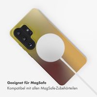 Selencia Vivid Rückabdeckung mit MagSafe Samsung Galaxy S26 Ultra - Gradient Olive Dust
