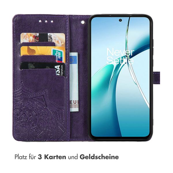 imoshion Mandala Klapphülle Motorola Edge 60 Pro - Violett