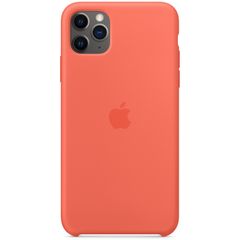 Apple Silikon-Case Clementine Orange für das Apple iPhone 11 Pro Max