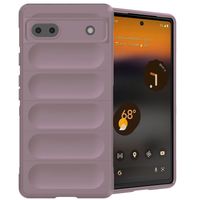 imoshion EasyGrip Back Cover für das Google Pixel 6a - Violett