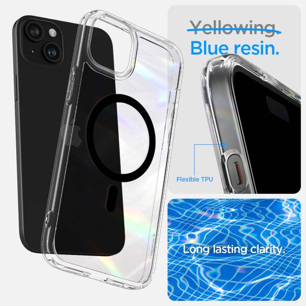 Spigen Ultra Hybrid Backcover MagSafe Apple iPhone 15 - Schwarz