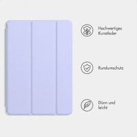 imoshion Trifold Klapphülle Samsung Galaxy Tab A8 - Lila