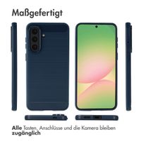 imoshion Brushed Back Cover Samsung Galaxy A57 (5G) - Blau