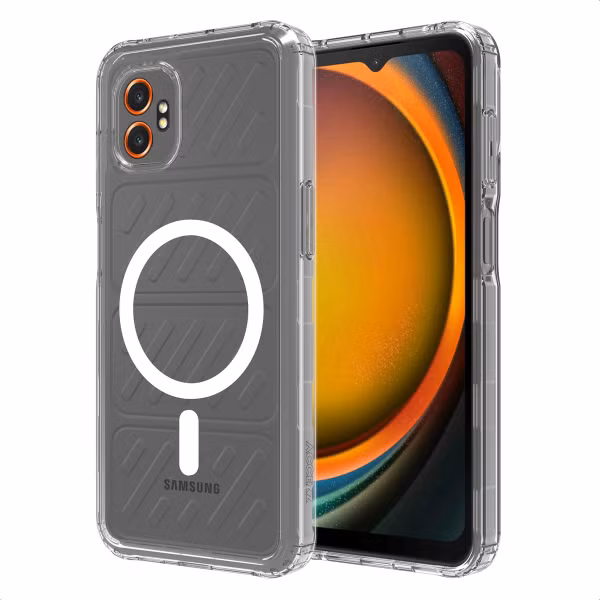 Accezz Xtreme Impact Backcover mit MagSafe Samsung Galaxy Xcover 7 Pro - Transparent