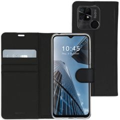 Accezz Wallet TPU Klapphülle Xiaomi Redmi 10C - Schwarz