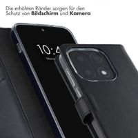 Selencia Echtleder Klapphülle OnePlus 15 - Schwarz