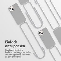 imoshion Color Backcover mit abtrennbarem Band Apple iPhone 13 - Grau