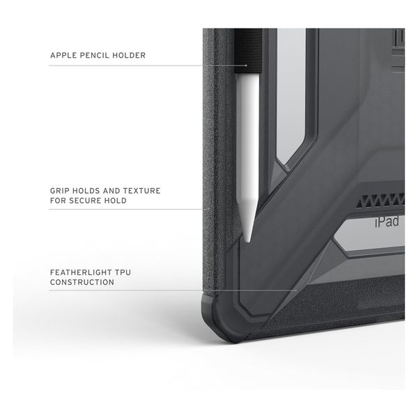 UAG Scout LT backcover Apple iPad 11 (2025) 11 Zoll A16 / iPad 10 (2022) 10.9 Zoll - Ash