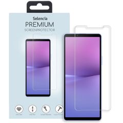 Selencia Screen Protector aus gehärtetem Glas Sony Xperia 10 V