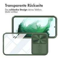 imoshion Back Cover mit Kameraschieber Samsung Galaxy A54 (5G) - Dunkelgrün